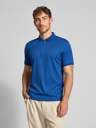 SELECTED HOMME Regular fit poloshirt van katoenmix, model 'FAVE' Koningsblauw - 4