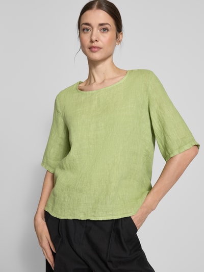 ZABAIONE Blouseshirt met 1/2-mouwen Lichtgroen - 3