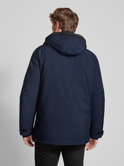 s.Oliver RED LABEL Regular fit parka met afneembare capuchon en waterafstotende functie Blauw - 5