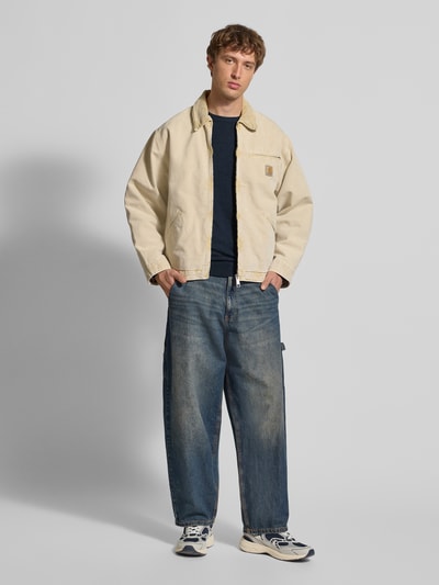 Blend Strickpullover mit Rundhalsausschnitt Modell 'BAGGE' Marine 1