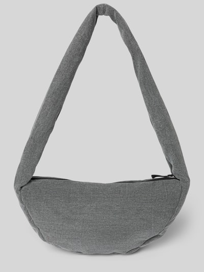 STUDIO NOOS Torebka na długim pasku z detalem z logo Średnioszary 4