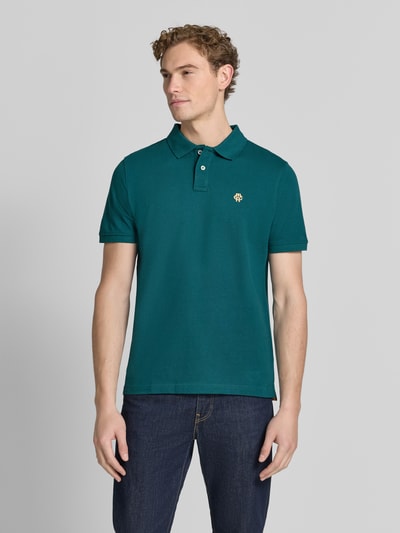 MCNEAL Koszulka polo o kroju slim fit z naszywanym logo Butelkowy zielony 4