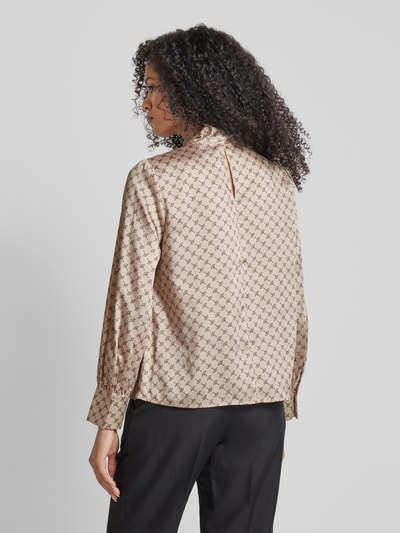 JOOP! Blouseshirt met opstaande kraag Beige - 5