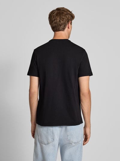 Calvin Klein Jeans T-Shirt mit Label-Print Black 5