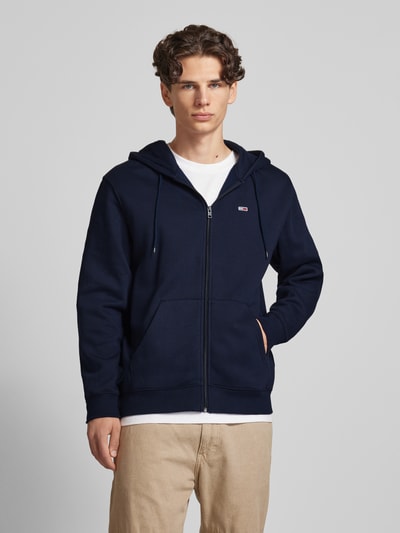 Tommy Jeans Regular fit sweatjack met capuchon Marineblauw - 4