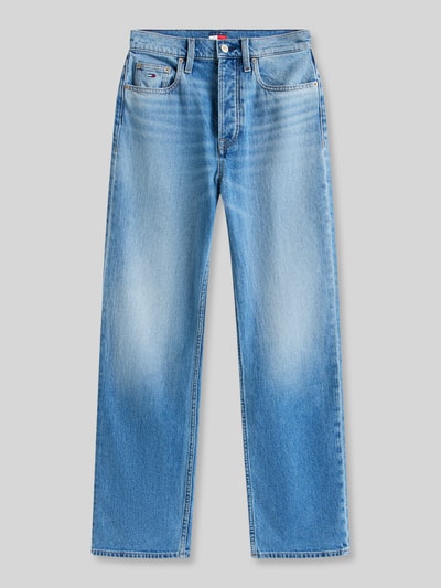 Tommy Jeans Straight Fit Jeans aus Baumwoll-Mix Modell 'LAYLA' Blau 2