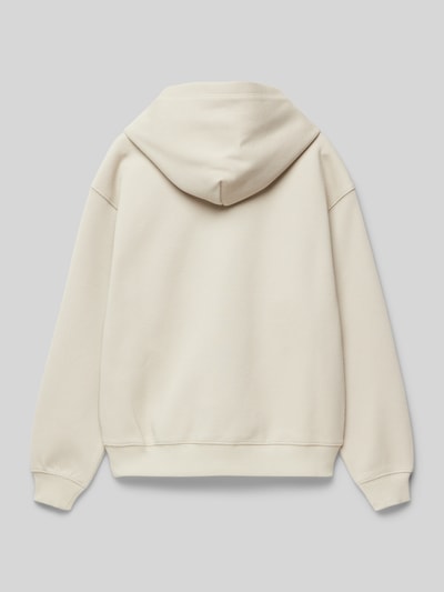 Calvin Klein Jeans Hoodie mit Känguru-Tasche Beige 3