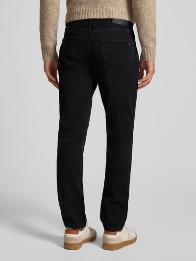 Tommy Hilfiger Straight Fit Jeans aus Baumwoll-Mix Modell 'DENTON' Black 5