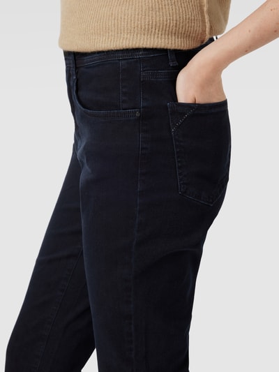 Brax Jeans in 5-pocketmodel, model 'Mary' Marineblauw - 3