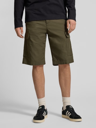 Carhartt Work In Progress Shorts mit Cargotaschen Khaki 4