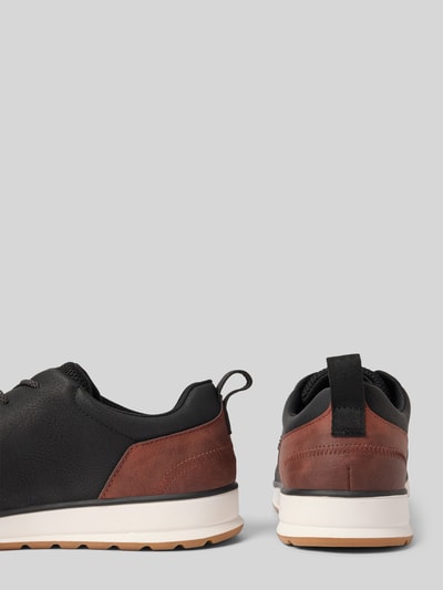 bugatti Sneaker mit Label-Details Modell 'Artic' Black 2