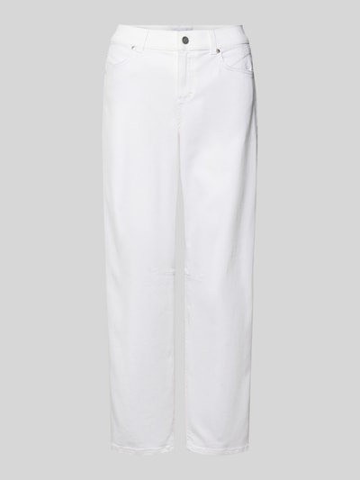 Produktfoto, Jeans mit Eingrifftaschen Modell 'Evy' von Angels in Weiß, Damen Jeans aus Baumwoll-Mix mit Stretch-Anteil, Regular Fit.