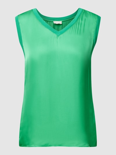 Liu Jo White Blouseshirt met V-hals Groen - 2