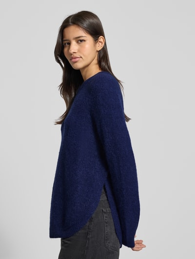 MSCH Copenhagen Relaxed Fit Strickpullover mit Alpaka-Anteil Modell 'Miabelle Hope' Dunkelblau 3