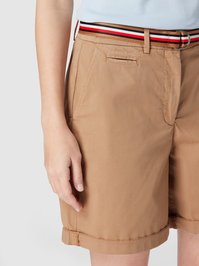 Tommy Hilfiger Bermudashorts mit seitlichen Eingrifftaschen Beige 3