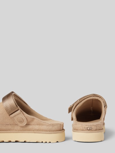 UGG Slides mit Klettverschluss Modell 'GOLDENSTAR' Sand 2