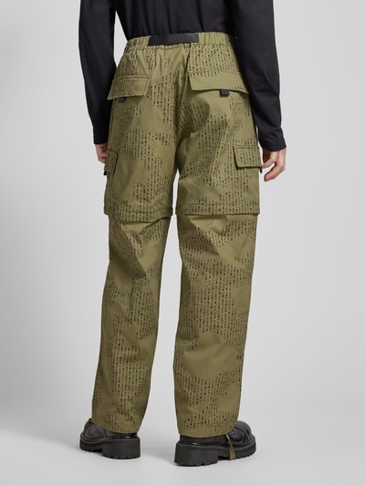 The Hundreds Cargohose mit Label-Detail Modell 'Camp' Oliv 5