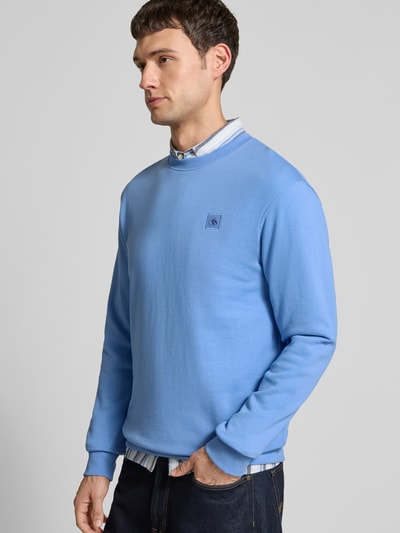 Scotch & Soda Sweatshirt mit Label-Detail Aqua 3