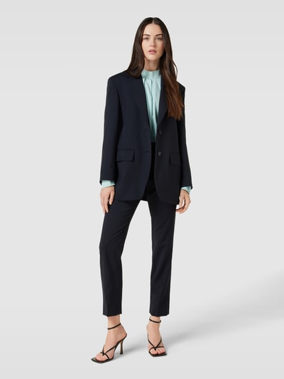 Weekend Max Mara Blazer im unifarbenen Design Modell 'VEBER' Marine 1