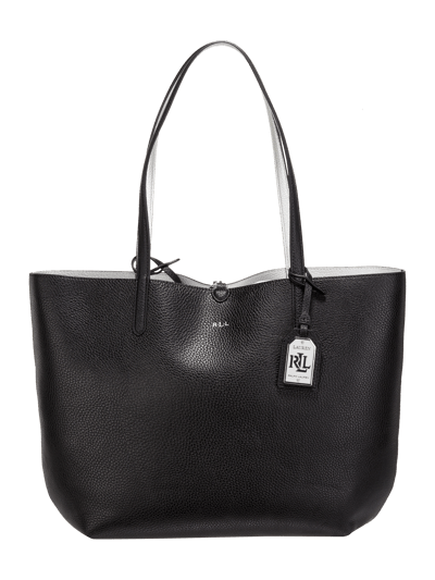 Lauren Ralph Lauren Wende-Shopper mit abnehmbarer Reißverschlusstasche Black 2