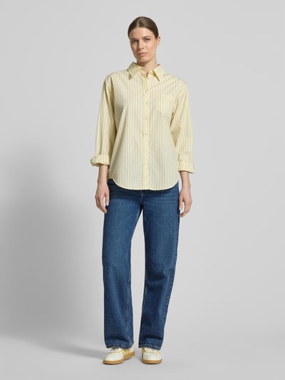 MANGO Jeans mit Eingrifftaschen Modell 'RIVER' Jeansblau 1