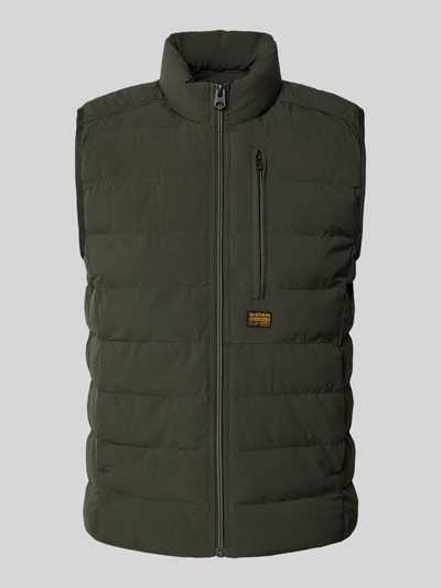G-Star Raw Bodywarmer met labelpatch, model 'Foundation' Antraciet - 2