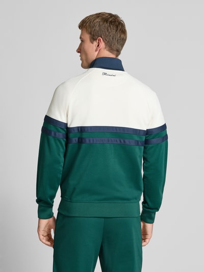 Ellesse Sweatjack met labelpatch, model 'RIMINI'' Flessengroen - 5