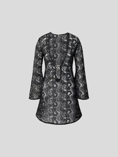 Dodo bar Or Minikleid mit Paisley-Dessin Black 2