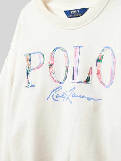 Polo Ralph Lauren Teens Sweatshirt mit Label-Detail Ecru 2