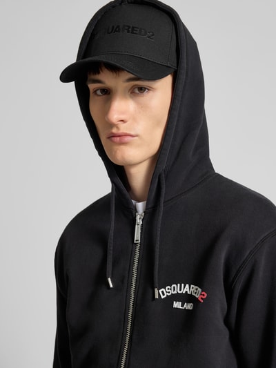 Dsquared2 Basecap mit Label-Print Black 1