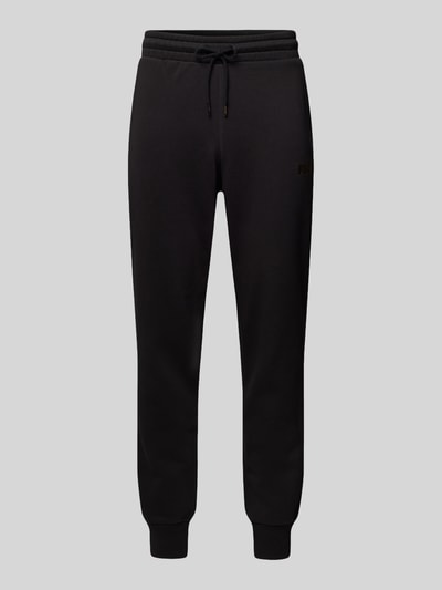 PUMA PERFORMANCE Tapered fit sweatpants met labelprint Zwart - 1