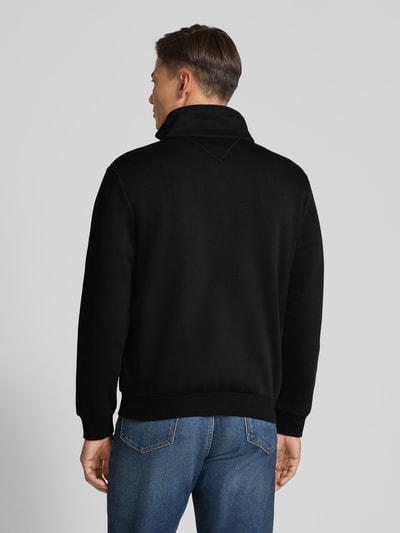 Tommy Hilfiger Bluza rozpinana o kroju regular fit z mieszanki bawełny Czarny 5