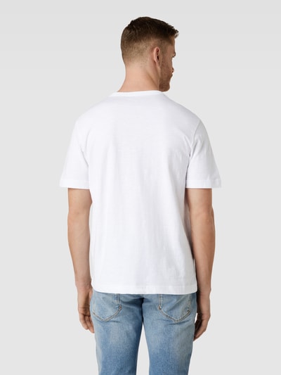 Tom Tailor T-Shirt mit Rundhalsausschnitt Weiss 5