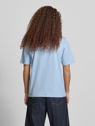 ONLY Regular Fit T-Shirt aus reiner Bio-Baumwolle Modell 'BURST' Hellblau 5