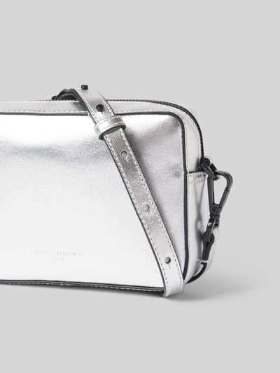 LIEBESKIND BERLIN Handtasche mit Label-Detail Modell 'HILLA' Silber 3