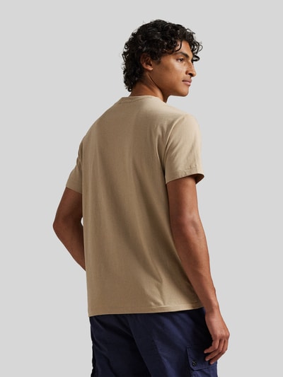 Polo Ralph Lauren relaxed fit T-shirt van puur katoen met gestikt logo Beige - 5