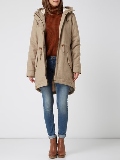 Ragwear Parka met capuchon Beige gemêleerd - 1