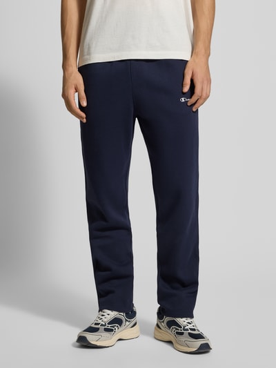 CHAMPION Straight Fit Sweatpants mit Logo-Stitching Modell 'Icons' Marine 4