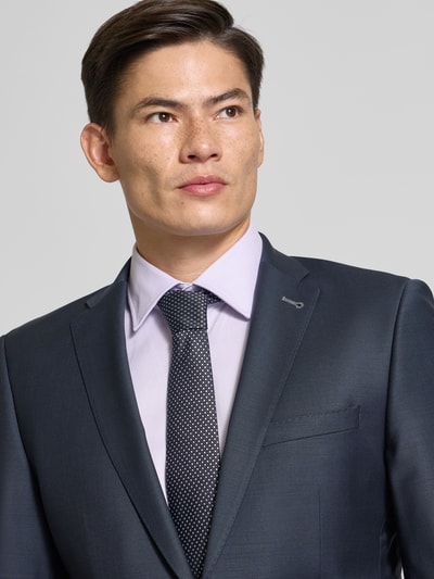 BOSS Regular Fit Businesshemd mit Strukturmuster Flieder 3