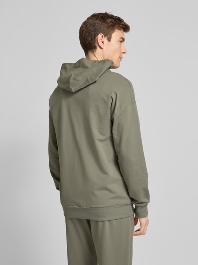 Hanro Sweatjacke mit Kapuze Khaki 5