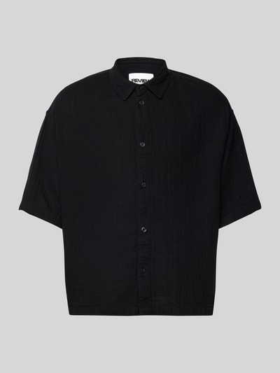 REVIEW Freizeithemd aus Musselin Black 2