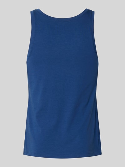 SLG Regular fit tanktop van katoenmix, model 'Sloggi' Marineblauw - 3