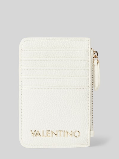 VALENTINO BAGS Kaartenhouder met ritsvak, model 'BRIXTON' Wit - 1