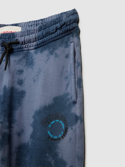 VINGINO Spodnie dresowe z efektem batiku model ‘Silas’ Granatowy 2