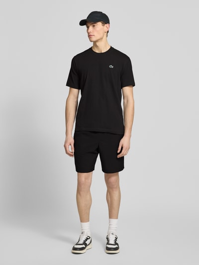 Lacoste Sport Regular Fit T-Shirt aus Baumwoll-Mix Black 1