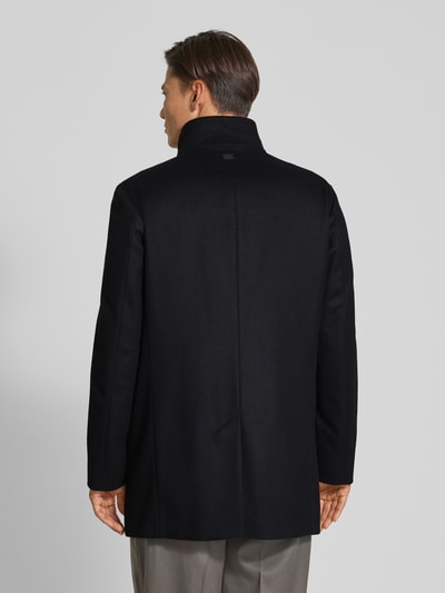Strellson Regular Fit Wollmantel mit Stehkragen Modell 'FINCHLEY' Black 5