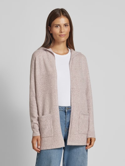 Vero Moda Cardigan met capuchon, model 'DOFFY' Lichtroze - 4