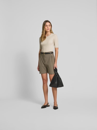 Iro T-Shirt aus reiner Baumwolle Hellbraun 1