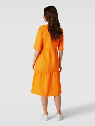 Cinque Midikleid im Stufen-Look Modell 'DAHLIE' Orange 5