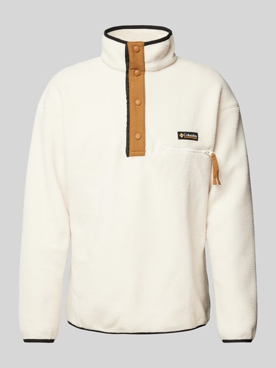 COLUMBIA Sweatshirt met opstaande kraag, model 'HELVETIA' Offwhite - 2